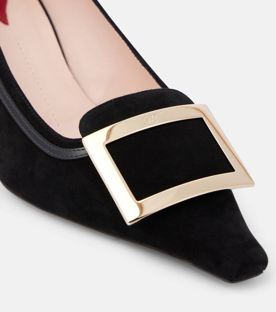 Roger Vivier Viv' Canard 55 suede pumps