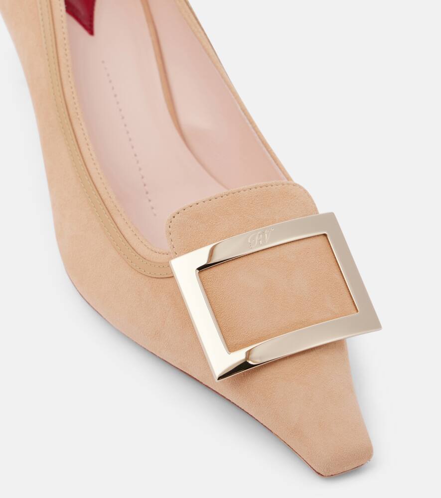Roger Vivier Viv' Canard 55 suede pumps