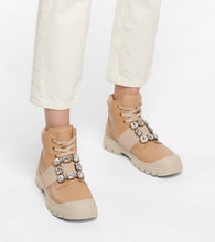 Roger Vivier Viv Desert leather ankle boots