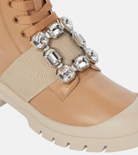 Roger Vivier Viv Desert leather ankle boots