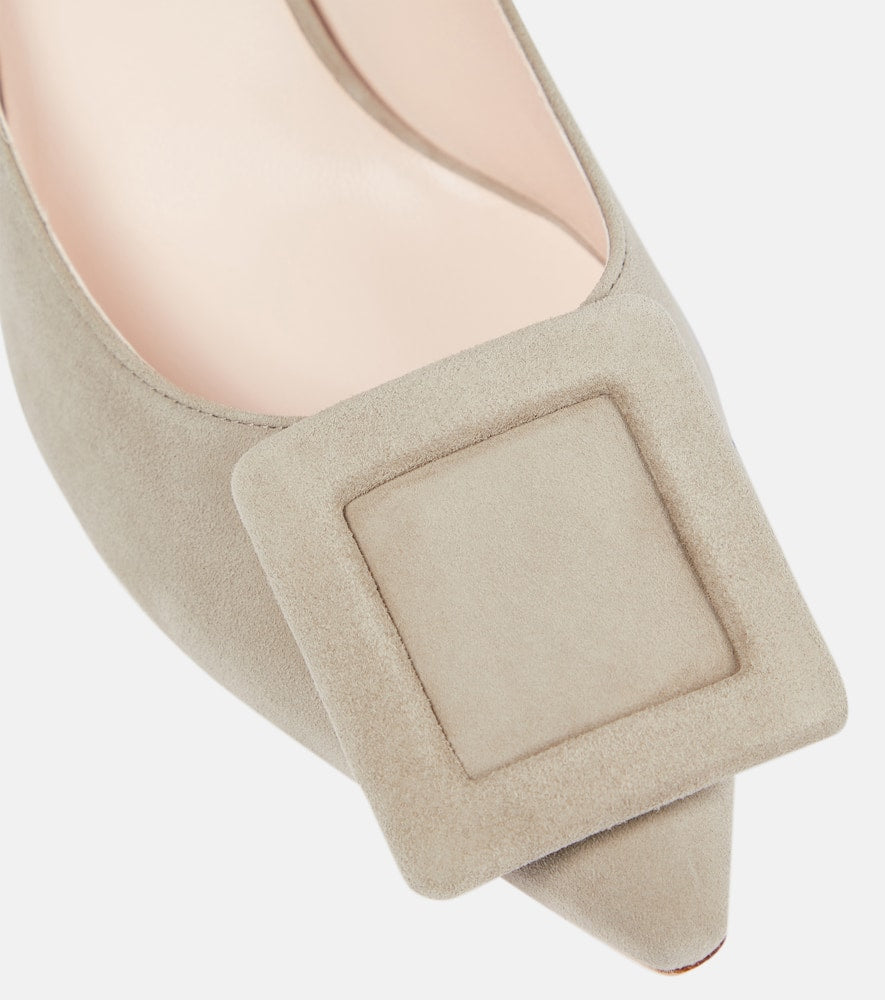 Roger Vivier Viv' In The City 65 suede pumps