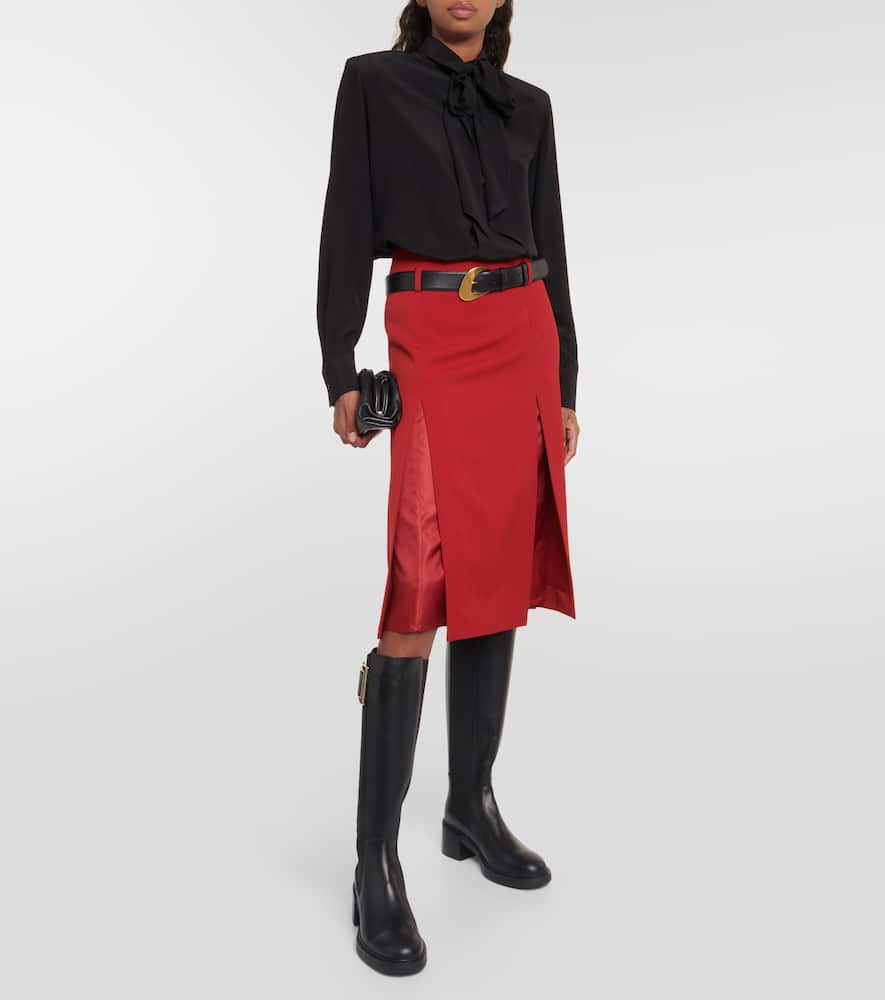 Roger Vivier Viv' Ranger leather chelsea boots