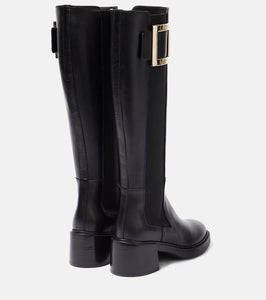 Roger Vivier Viv' Ranger leather chelsea boots