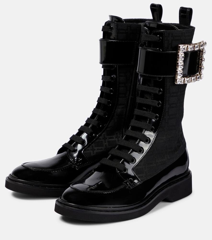 Roger Vivier Viv' Rangers Strass ankle boots