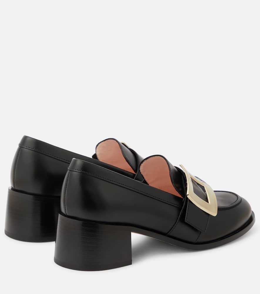 Roger Vivier Viv Rangers leather loafers
