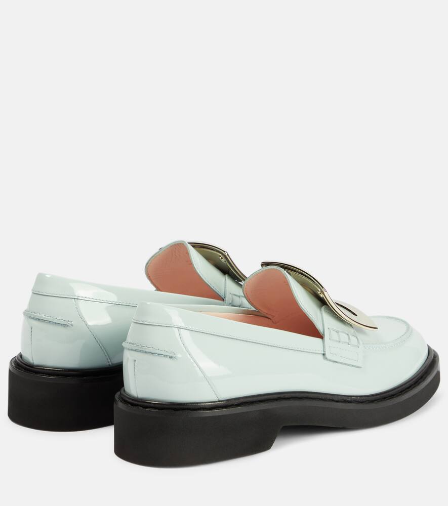 Roger Vivier Viv' Rangers patent leather loafers