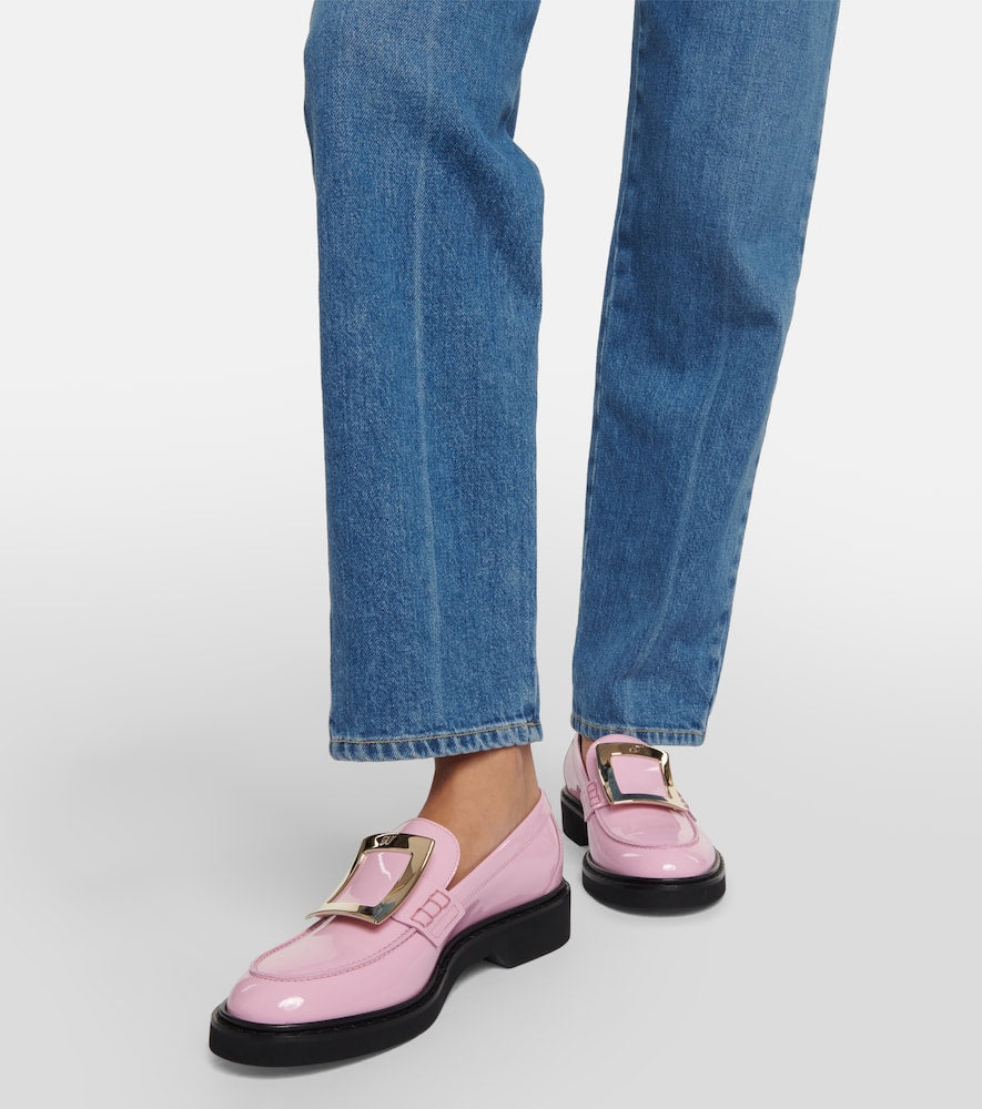 Roger Vivier Viv' Rangers patent leather loafers