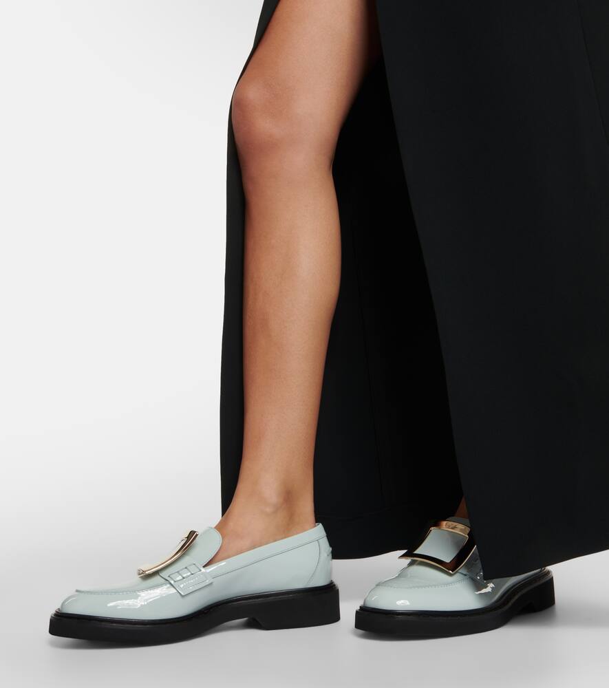 Roger Vivier Viv' Rangers patent leather loafers