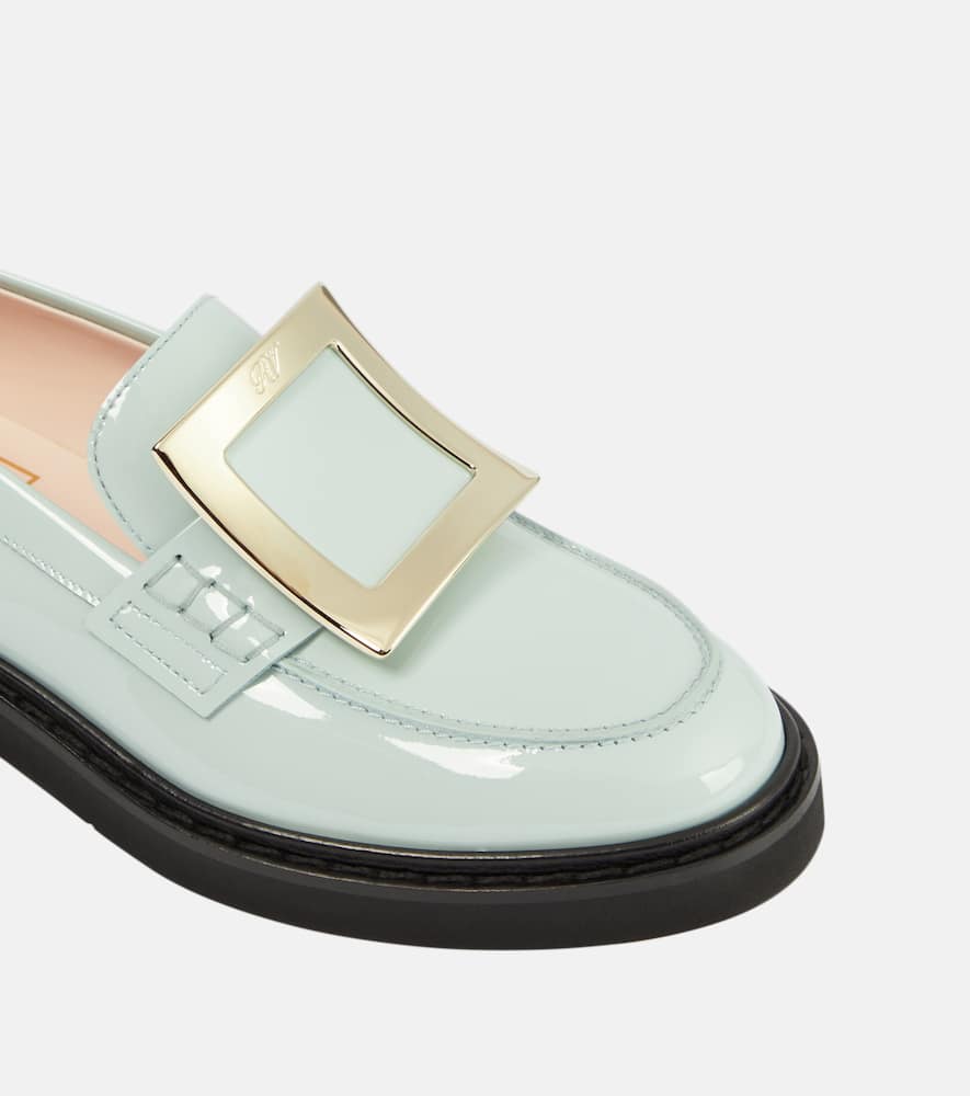 Roger Vivier Viv' Rangers patent leather loafers