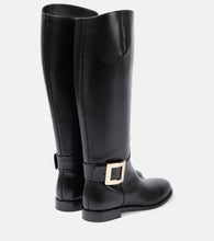 Roger Vivier Viv Riding leather knee-high boots