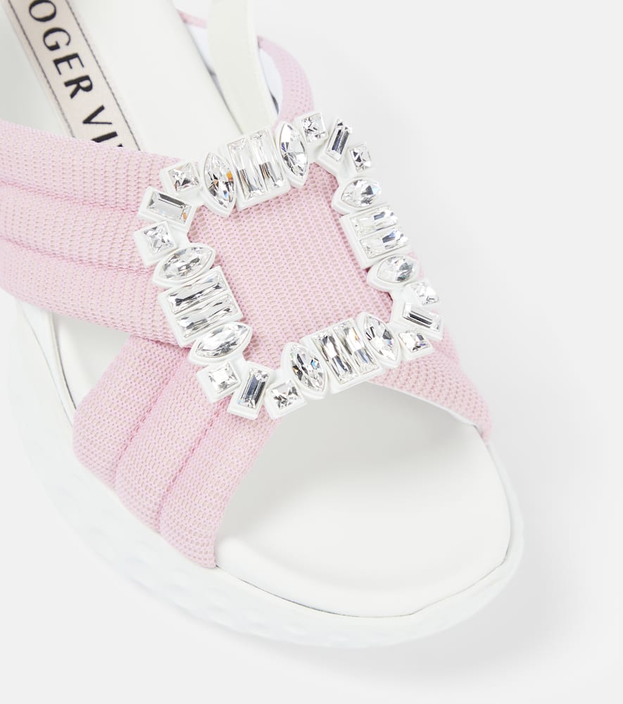 Roger Vivier Viv' Run Light embellished sandals
