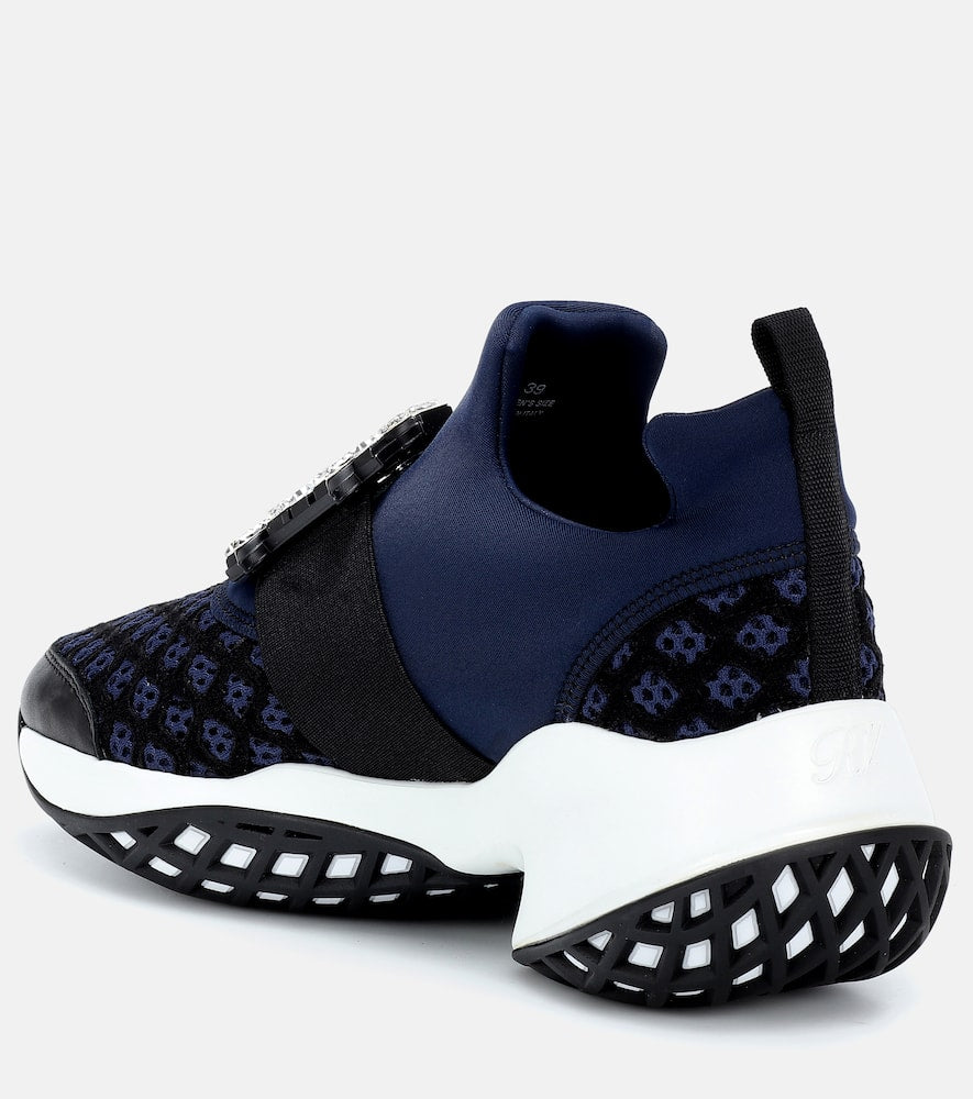 Roger Vivier Viv' Run Strass Buckle sneakers