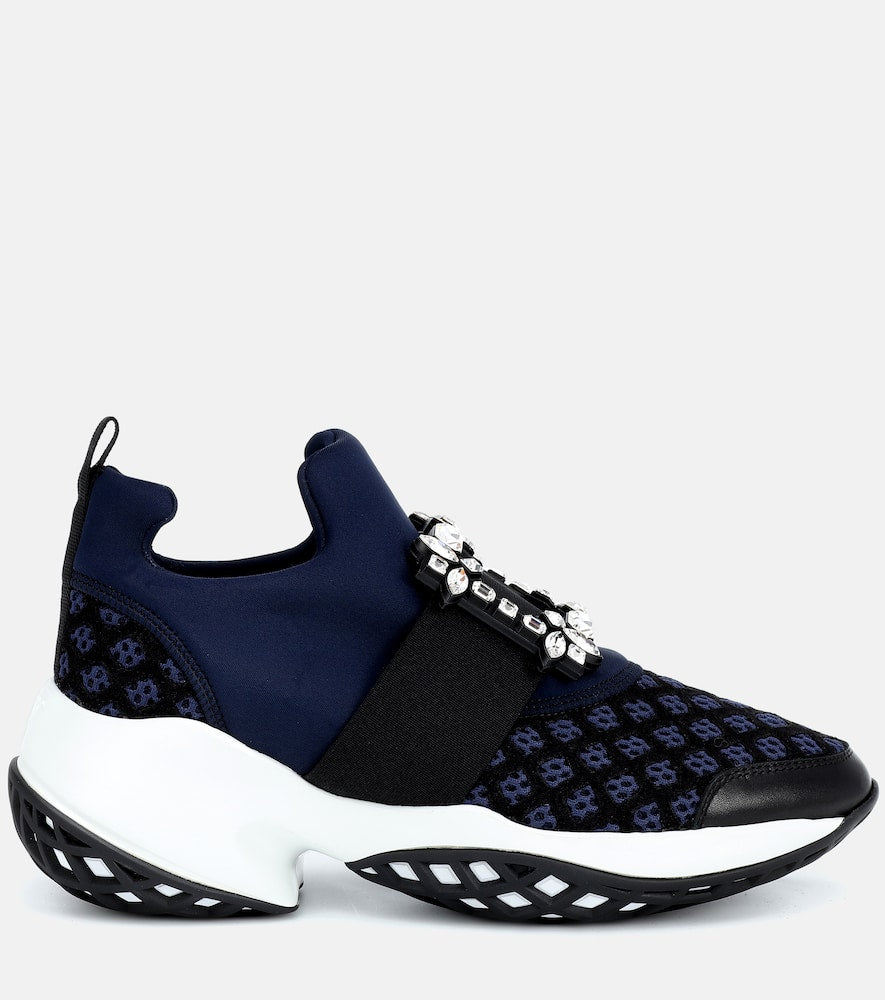 Roger Vivier Viv' Run Strass Buckle sneakers