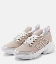 Roger Vivier Viv' Run embellished platform sneakers