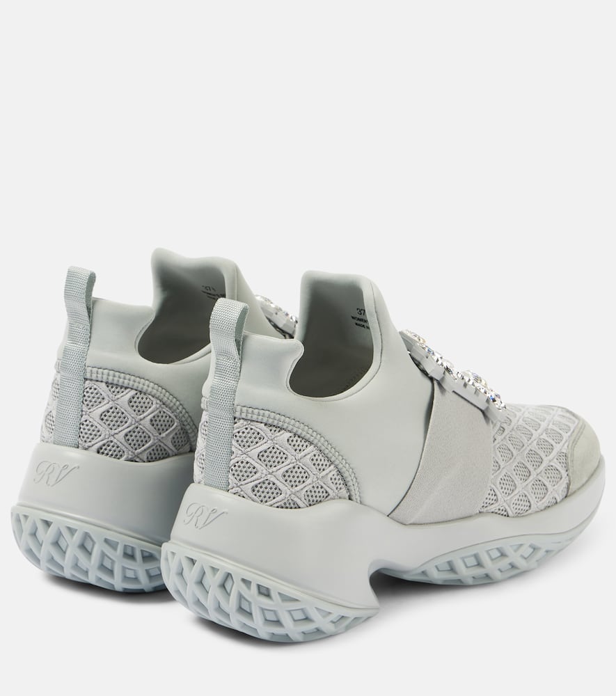 Roger Vivier Viv' Run embellished sneakers