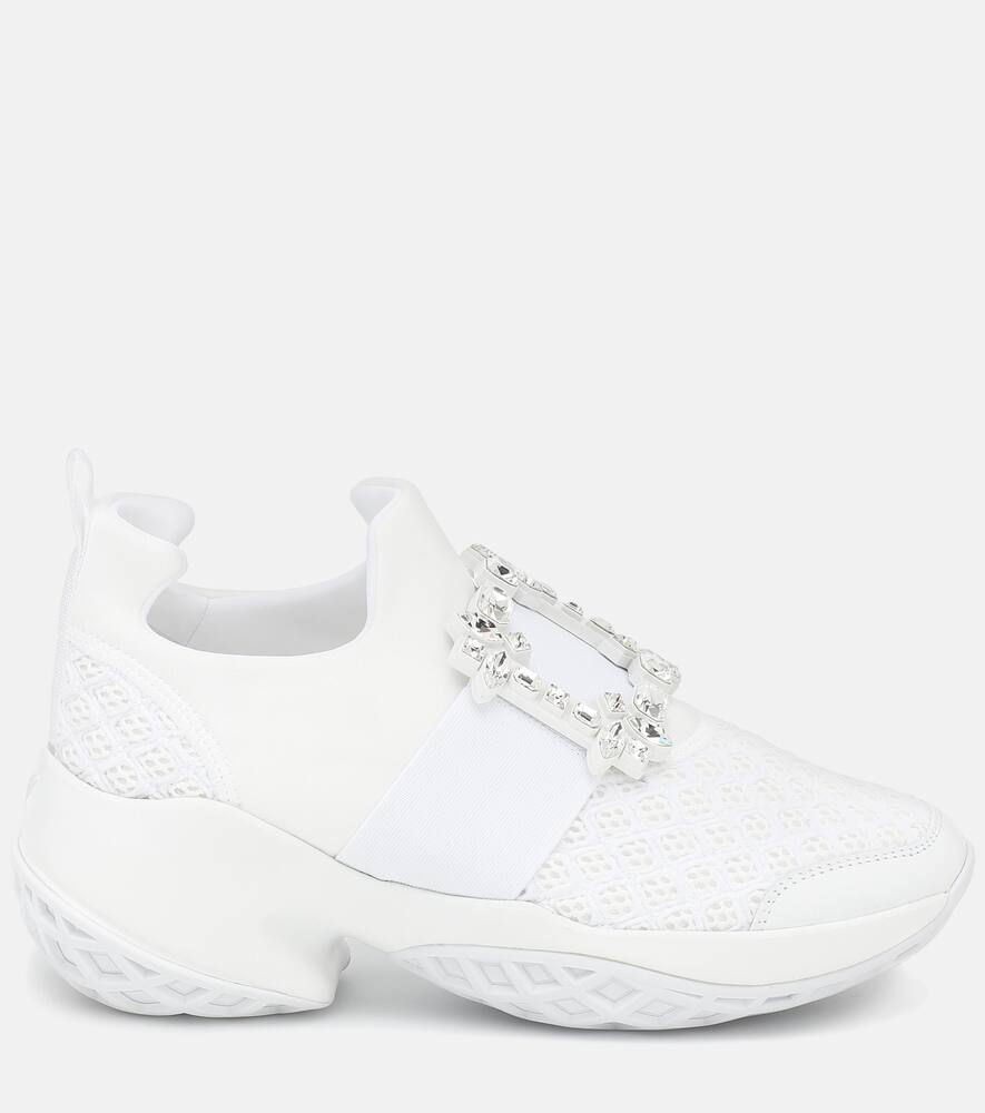 Roger Vivier Viv' Run embellished sneakers