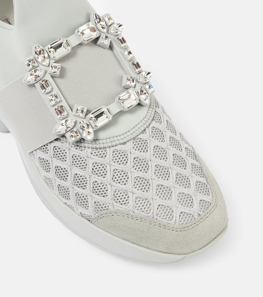 Roger Vivier Viv' Run embellished sneakers