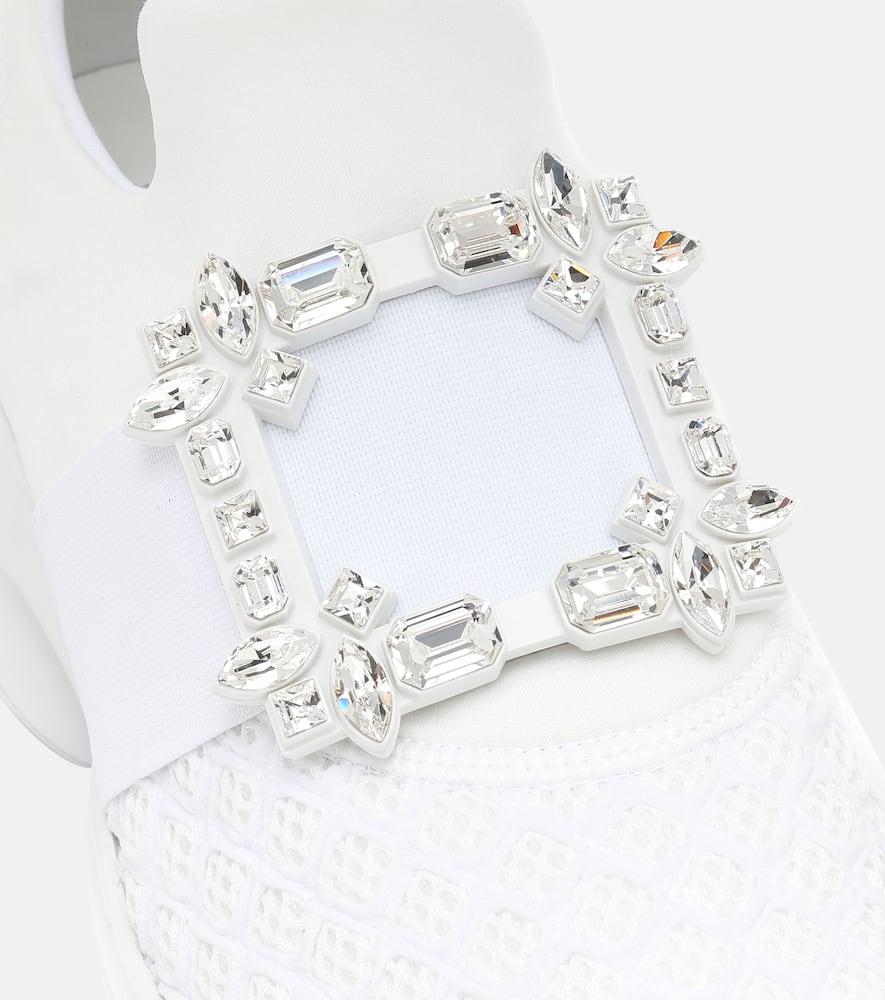 Roger Vivier Viv' Run embellished sneakers