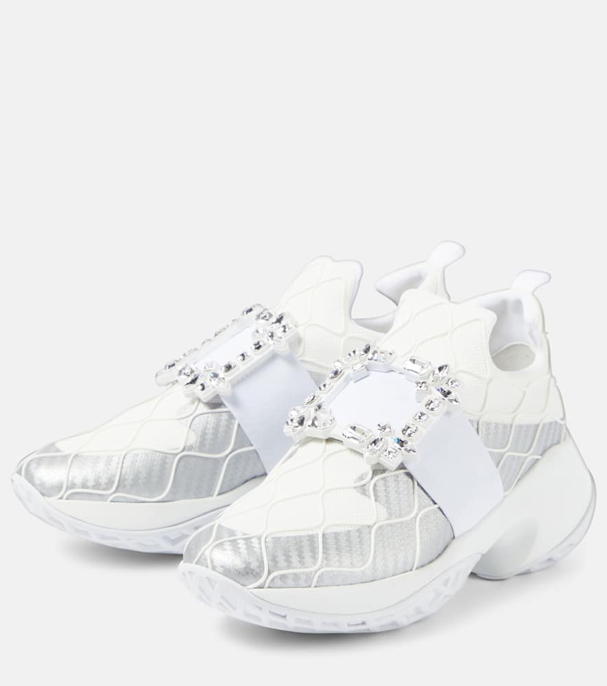 Roger Vivier Viv' Run embellished sneakers
