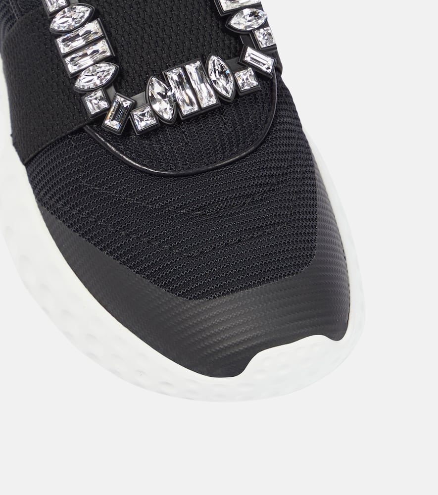 Roger Vivier Viv' Run embellished sneakers
