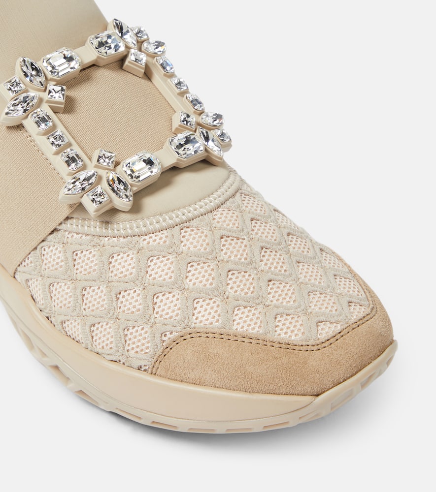 Roger Vivier Viv Run embellished sneakers