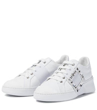 Roger Vivier Viv Skate Strass leather sneakers