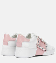 Roger Vivier Viv' Skate leather sneakers