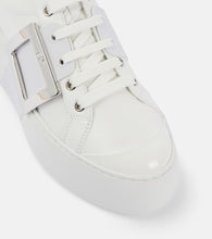 Roger Vivier Viv' Skate leather sneakers