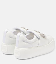 Roger Vivier Viv' Up leather slip-on sneakers