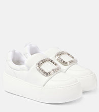 Roger Vivier Viv' Up leather slip-on sneakers