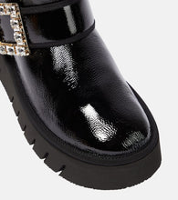 Roger Vivier Viv' Winter shearling-trimmed leather boots