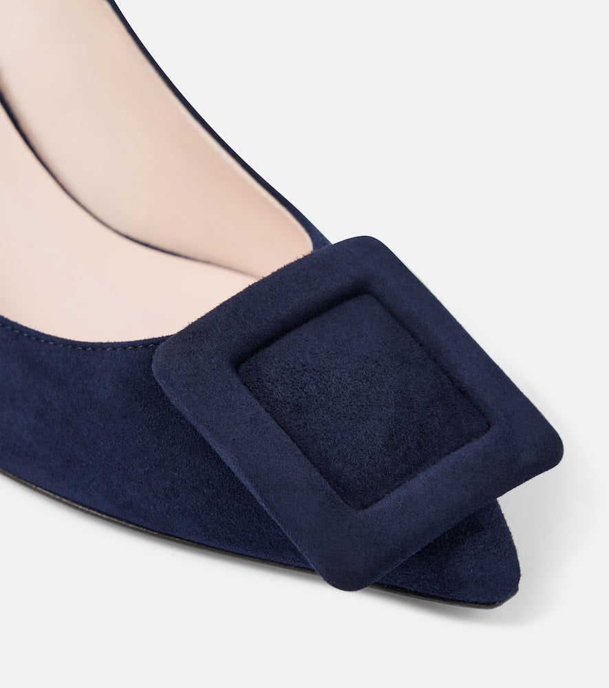 Roger Vivier Viv in the City 65 suede pumps