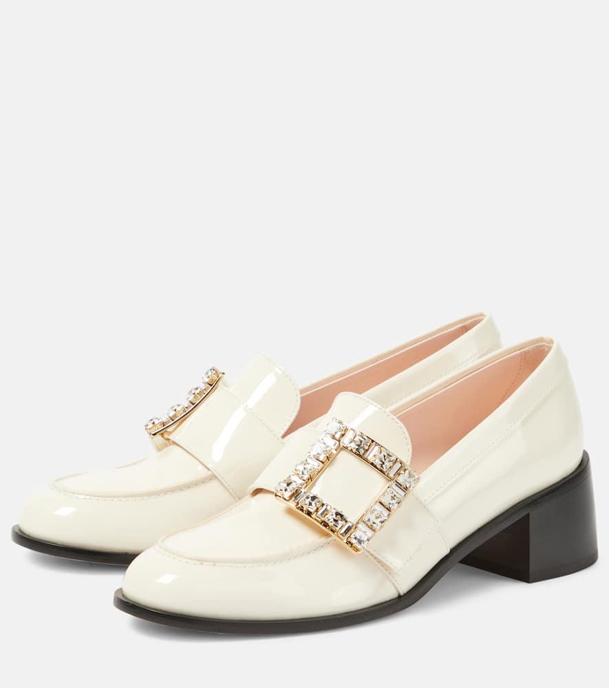 Roger Vivier Viv√¢¬Ä¬ô Rangers patent leather loafer pumps