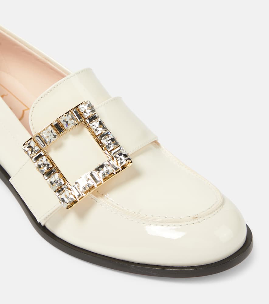 Roger Vivier Viv√¢¬Ä¬ô Rangers patent leather loafer pumps
