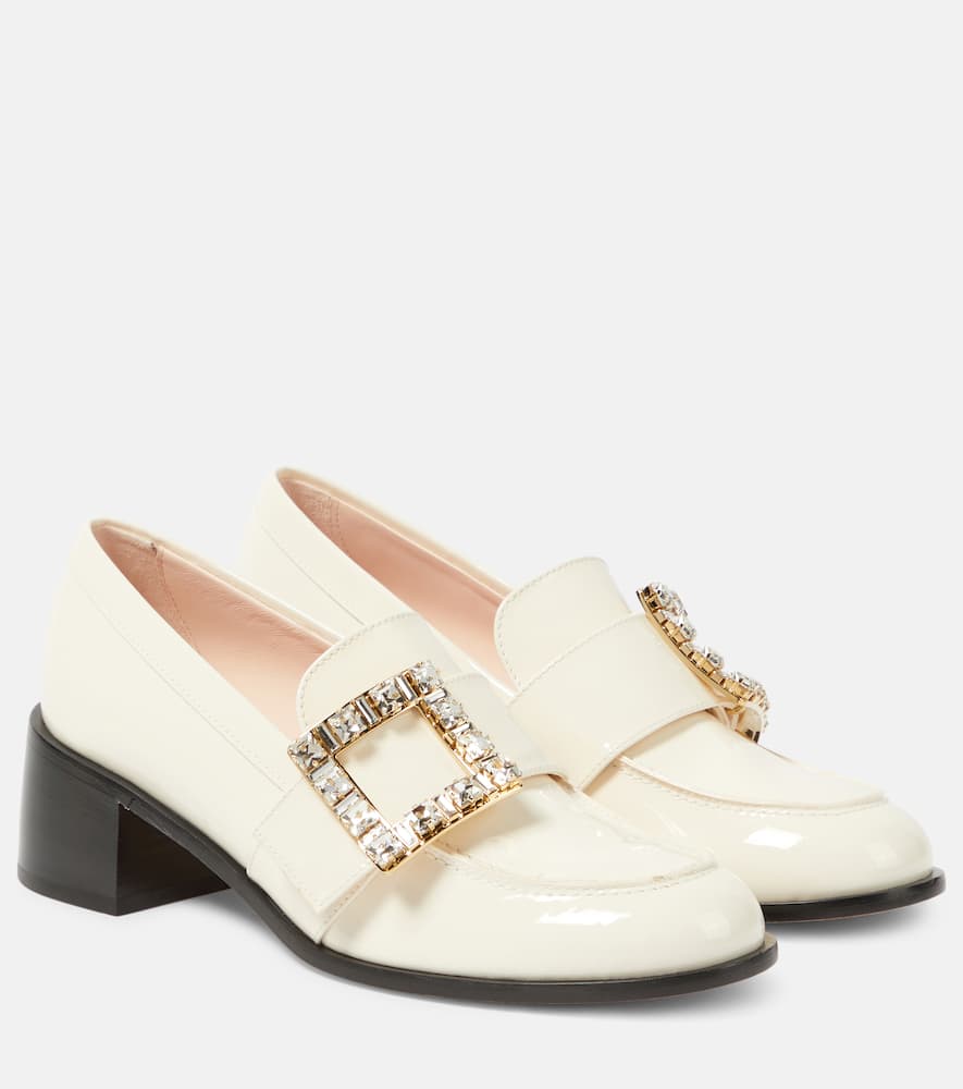 Roger Vivier Viv√¢¬Ä¬ô Rangers patent leather loafer pumps