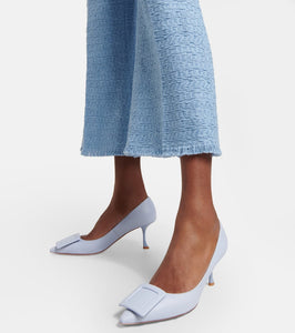 Roger Vivier Viv√¢¬Ä¬ò in the City leather pumps