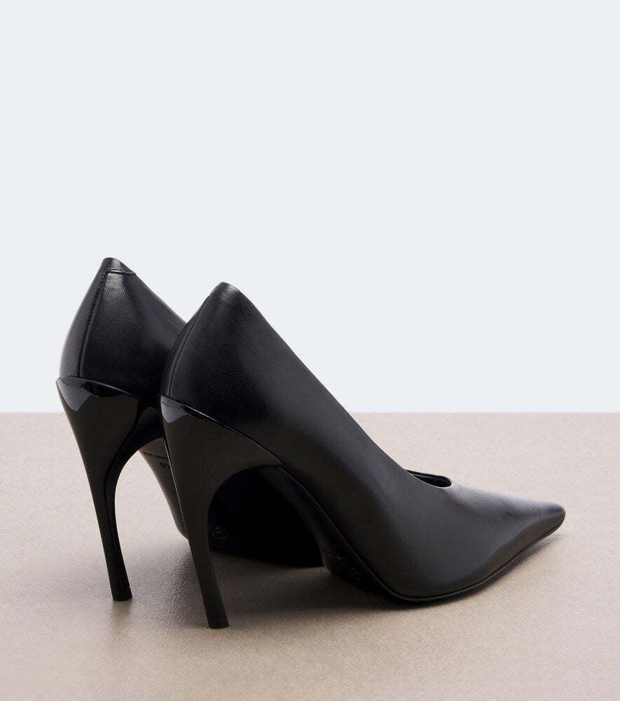 Black Roger Vivier Choc leather pumps - High-Heel Pumps