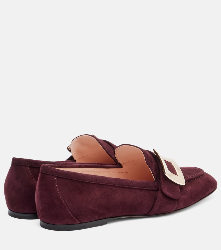 Roger Vivier Suede loafers in Burgundy - Loafers