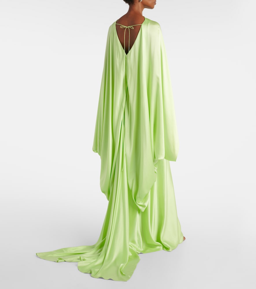 Roksanda Caped satin gown