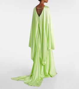 Roksanda Caped satin gown