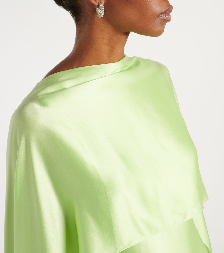 Roksanda Caped satin gown
