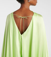 Roksanda Caped satin gown