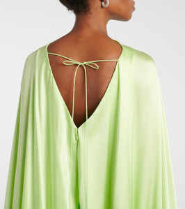 Roksanda Caped satin gown