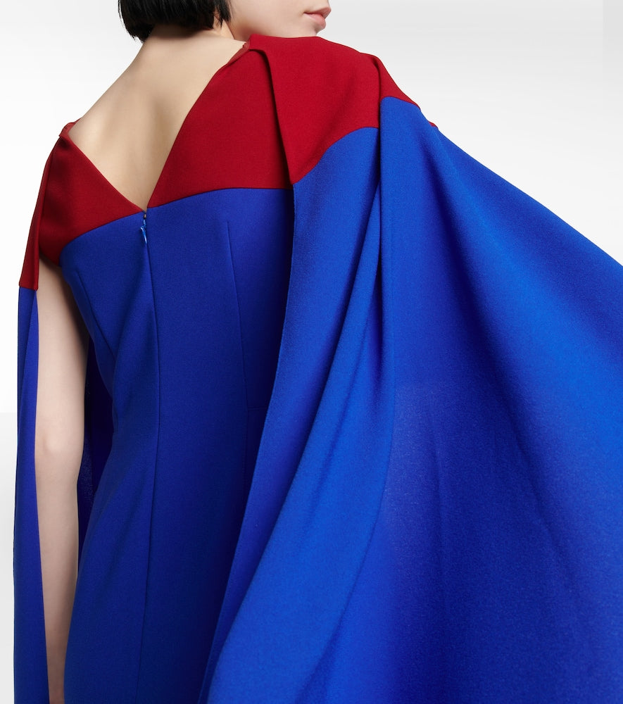 Roksanda Elina cape midi dress