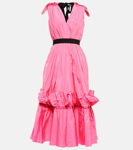 Roksanda Eniola ruffle-trimmed midi dress