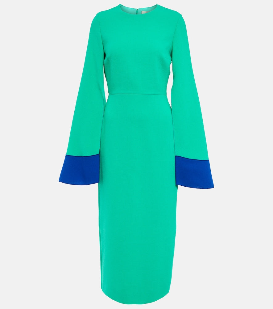 Roksanda Wool midi dress. Roksanda 羊毛中长连衣裙
