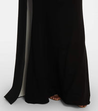 Roland Mouret Asymmetric caped cady gown