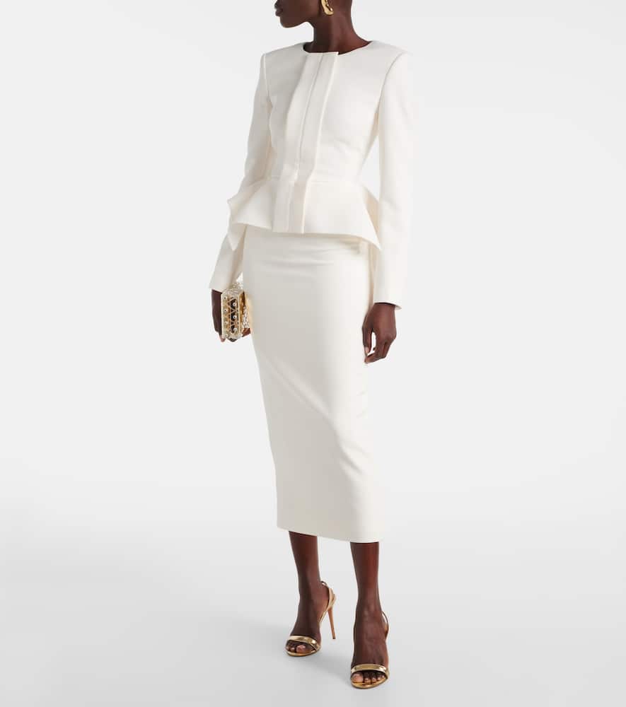 Roland Mouret Cr√É¬™pe jacket