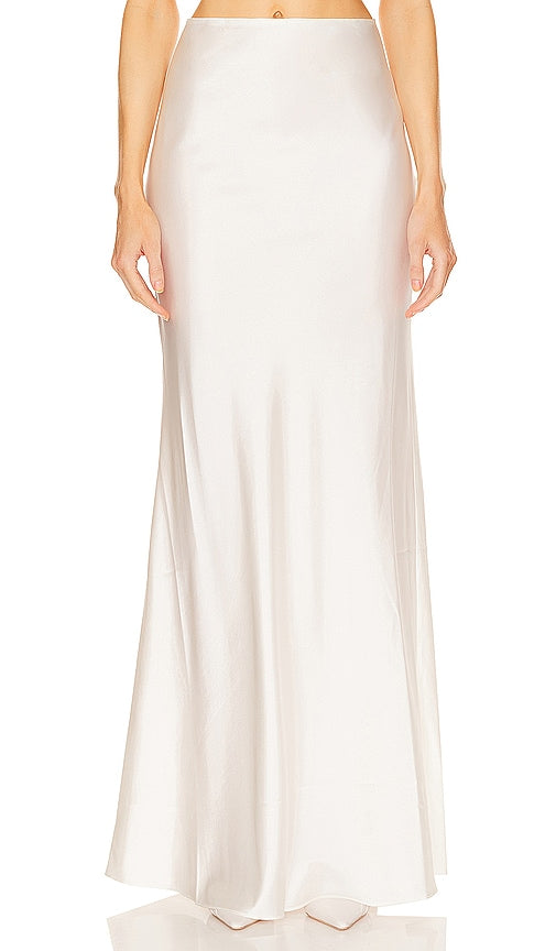 Ronny Kobo Bartlet Skirt in White - Ronny Kobo Jupe Bartlet en Blanc - Ronny Kobo 白色 Bartlet 半身裙 - Ronny Kobo Bartlet Rock in Weiß - Ronny Kobo 바틀렛 스커트 - Gonna Bartlet Ronny Kobo in bianco