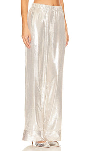 Ronny Kobo Dora Pants in Metallic Neutral